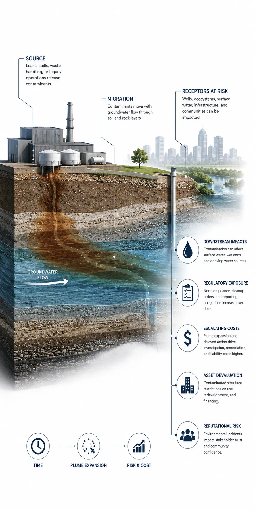 When Groundwater Contamination Becomes a Long-Term Liability