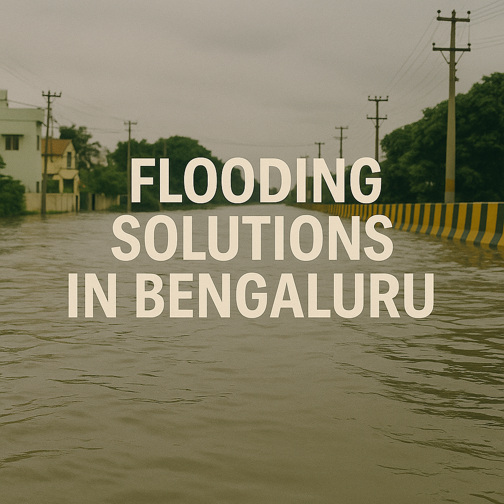 Flooding Solutions in Bengaluru