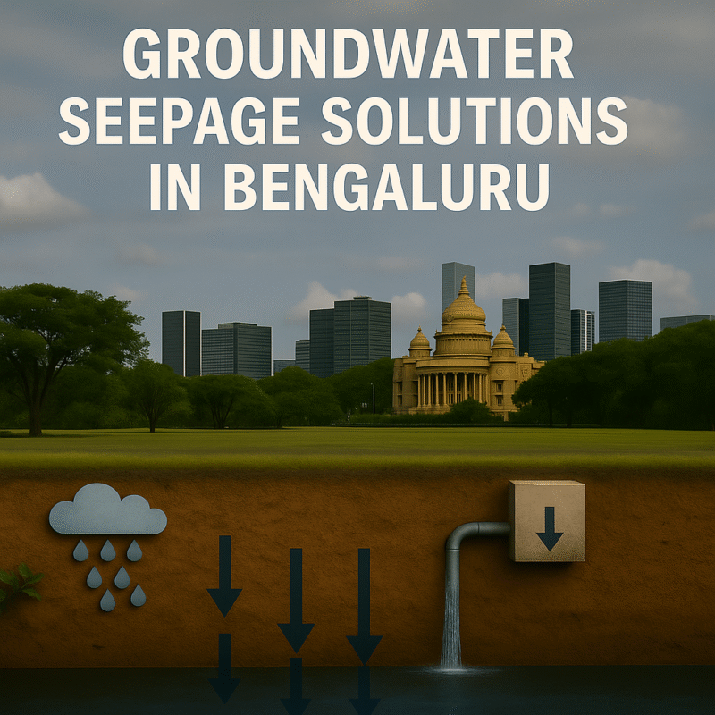 Groundwater Seepage Solutions in Bengaluru