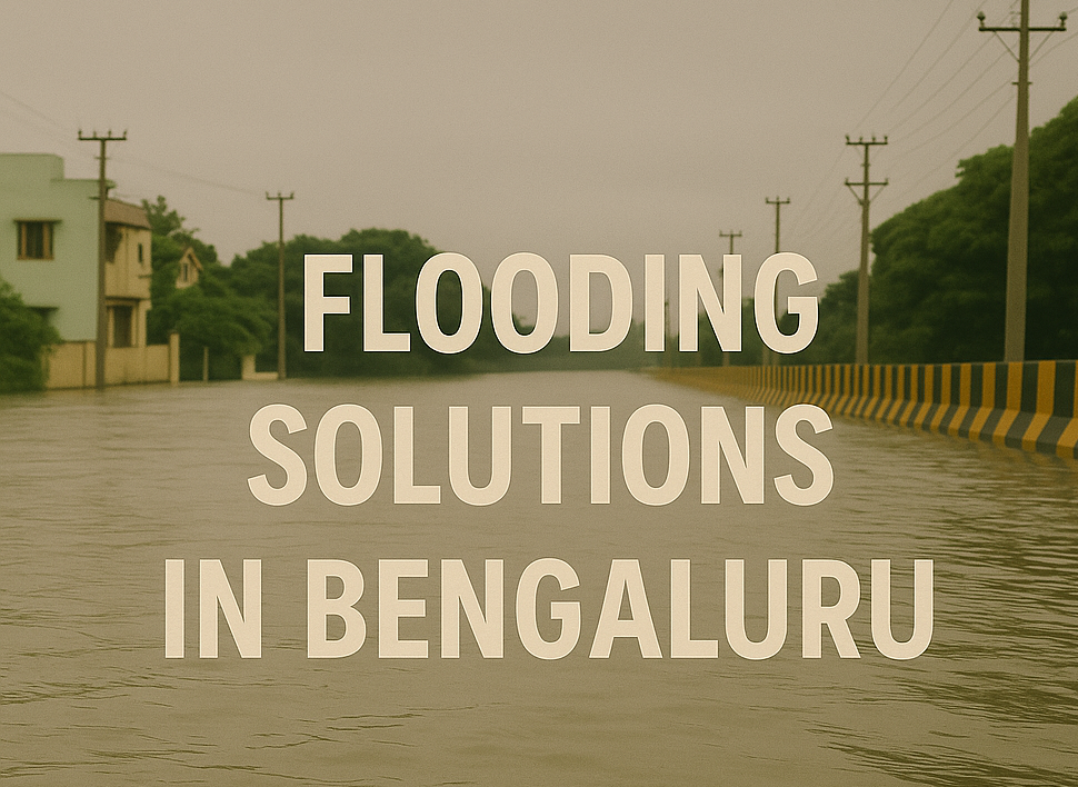 Flooding Solutions in Bengaluru