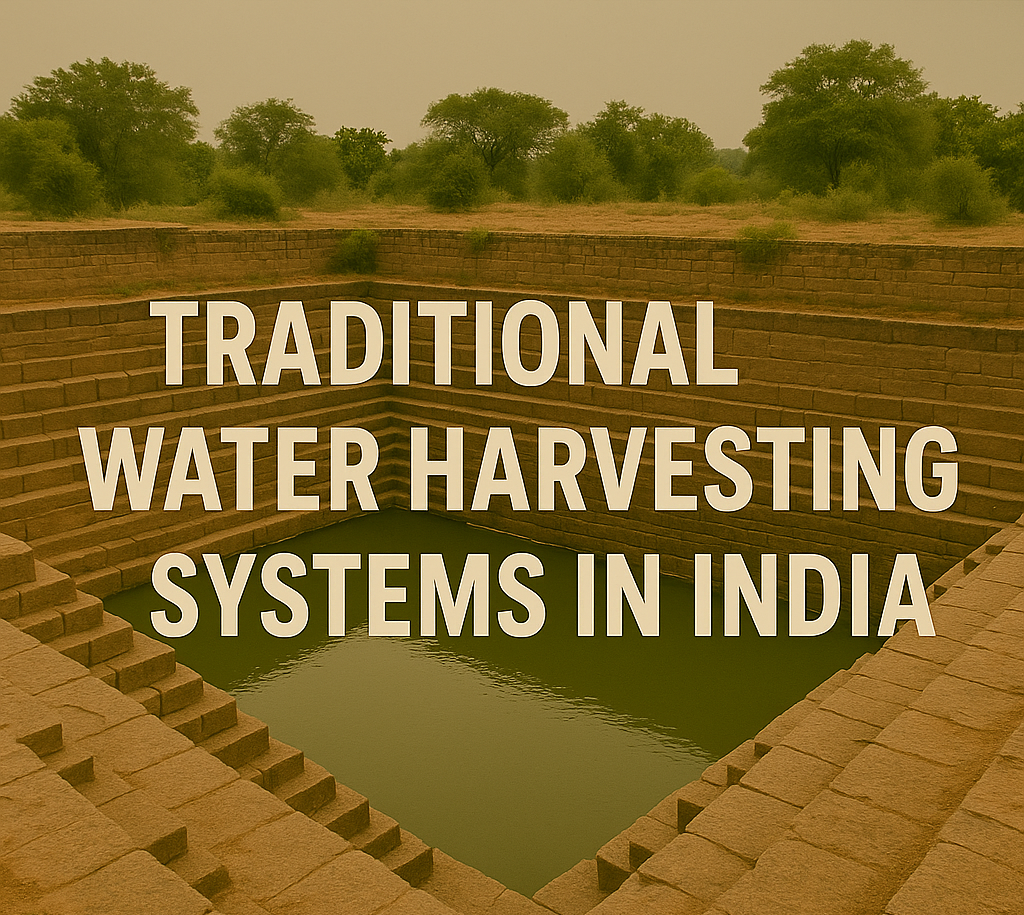 Traditional Water Harvesting Systems in India